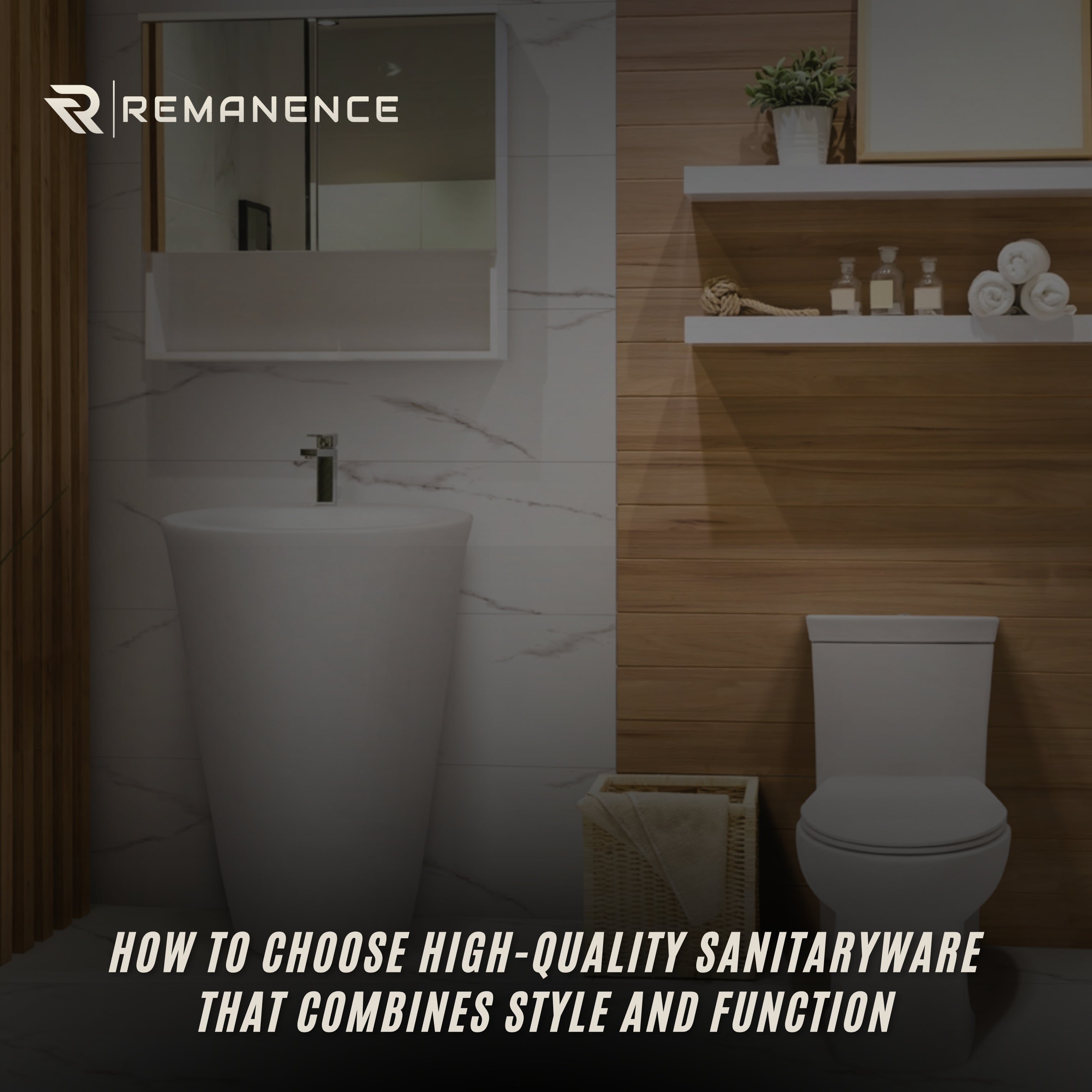 How to Choose High-Quality Sanitaryware That Combines Style and Function