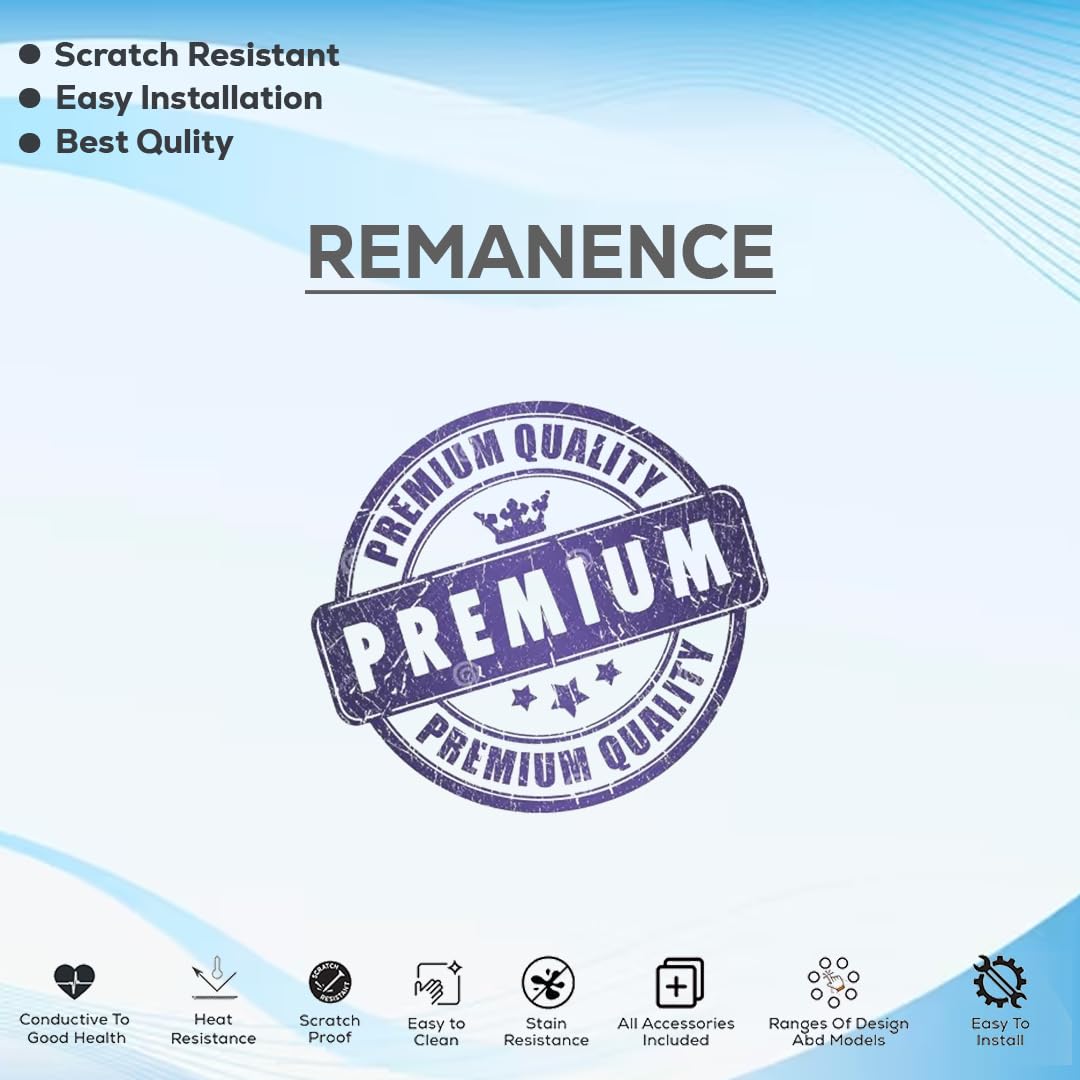 REMANENCE-ROUND Ceramic Wall Mounted Small Corner Wash Basin for Bathroom (16.3 x 13.8 x 4.3 Inch)