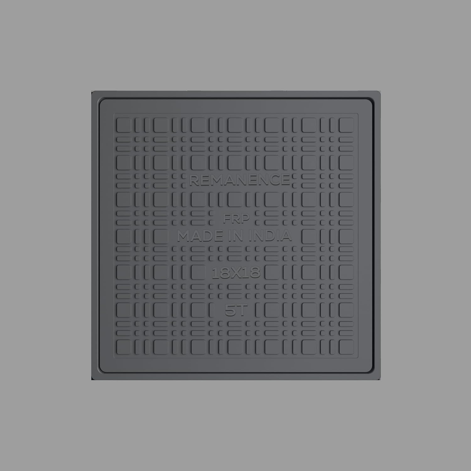 REMANENCE Fiber Reinforced Polymer (FRP) 5 Tons Capacity Manhole Cover